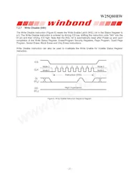 W25Q80BWBYIG TR Datasheet Page 22