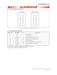 W25Q80DLUXIE Datasheet Page 8