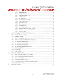 W25X32VZEIG T&R Datenblatt Seite 3