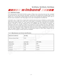 W25X32VZEIG T&R數據表 頁面 16