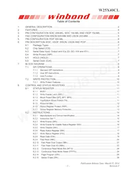 W25X40CLDAIG TR Datasheet Page 2