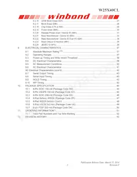 W25X40CLDAIG TR Datasheet Page 3