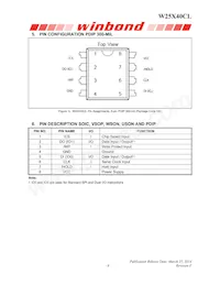 W25X40CLDAIG TR Datasheet Pagina 6