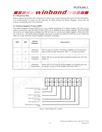 W25X40CLDAIG TR Datasheet Page 12