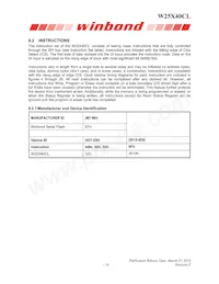 W25X40CLDAIG TR Datasheet Page 14