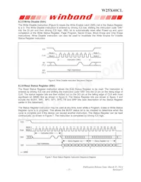 W25X40CLDAIG TR Datasheet Page 17