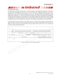 W25X40CLDAIG TR Datasheet Page 19