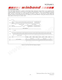 W25X40CLDAIG TR Datasheet Page 20