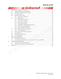 W29GL256PL9B TR Datasheet Page 3