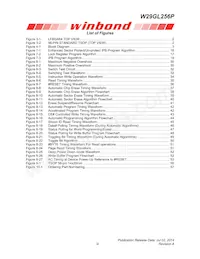 W29GL256PL9B TR Datasheet Pagina 4