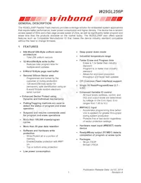 W29GL256PL9B TR Datasheet Page 6