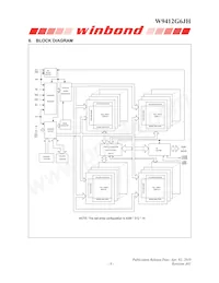 W9412G6JH-4 Datasheet Pagina 8