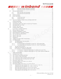 W971GG6SB25I TR Datasheet Pagina 2