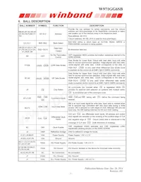 W971GG6SB25I TR Datasheet Pagina 7