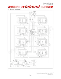 W971GG6SB25I TR Datasheet Pagina 8