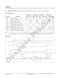 X20C04P-15 Datasheet Page 6