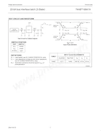 74ABT16841ADL數據表 頁面 8