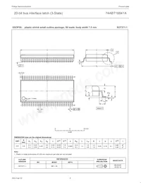 74ABT16841ADL Datasheet Page 9