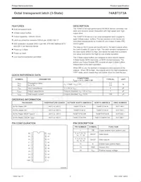 74ABT373APW Datenblatt Seite 2