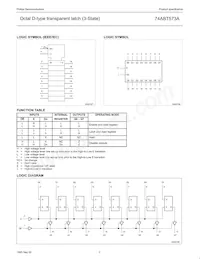 74ABT573APW Datenblatt Seite 2