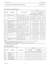 74ABT573APW Datasheet Pagina 4