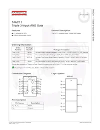 74AC11SCX Datenblatt Cover