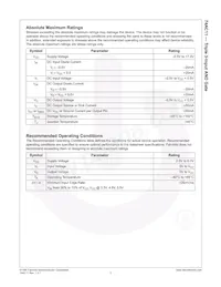 74AC11SCX Datasheet Pagina 2