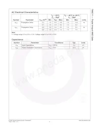 74AC11SCX Datenblatt Seite 4