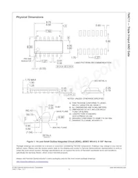 74AC11SCX Datenblatt Seite 5