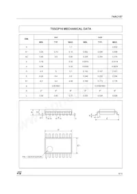 74AC157MTR Datasheet Pagina 9