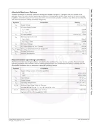 74AC299MTCX Datasheet Pagina 4