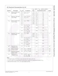 74AC299MTCX Datasheet Pagina 5