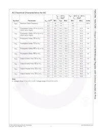 74AC299MTCX Datasheet Pagina 7