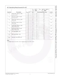 74AC299MTCX Datenblatt Seite 8