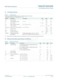 74ALVC162334ADGG:5 Datasheet Pagina 7