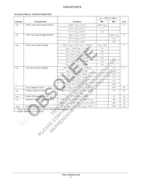 74ALVC16373DTR Datasheet Page 4