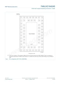 74ALVC164245DGG Datasheet Pagina 6