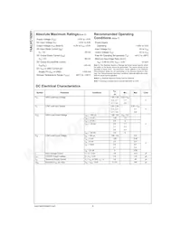 74ALVC16501MTDX Datasheet Pagina 4