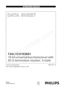 74ALVCH162601DGG:1 Datasheet Pagina 2