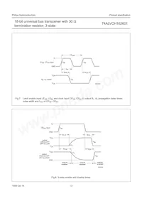 74ALVCH162601DGG:1 Datenblatt Seite 14