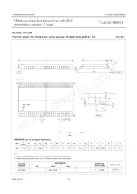 74ALVCH162601DGG:1 Datenblatt Seite 16