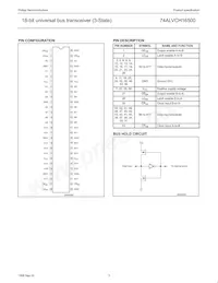 74ALVCH16500DGG:11數據表 頁面 4