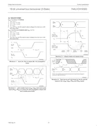 74ALVCH16500DGG:11數據表 頁面 11