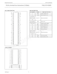 74ALVCH16600DGG:11數據表 頁面 4