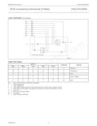 74ALVCH16600DGG:11數據表 頁面 5