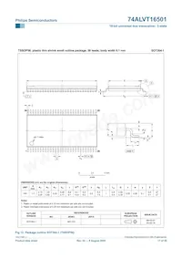 74ALVT16501DL Datenblatt Seite 18