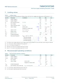 74AVCH16T245DGV:11 Datasheet Pagina 8