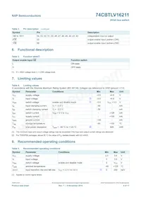 74CBTLV16211DGG;11 Datenblatt Seite 5