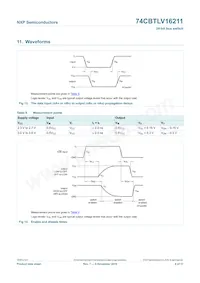 74CBTLV16211DGG;11 Datenblatt Seite 10