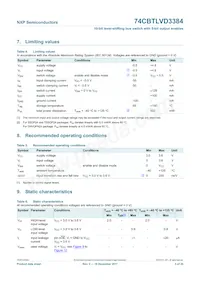 74CBTLVD3384DK數據表 頁面 6